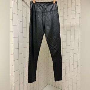 Pleather leggings